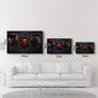 Other wall decoration - Monkeys Gang | Glass Wall Art - ARTDESIGNA