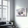 Autres décorations murales - White Boats | Glass Wall Art - ARTDESIGNA