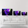 Autres décorations murales - Colorful Midnight | Glass Wall Art - ARTDESIGNA