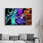 Autres décorations murales - Dance Of Paints | Glass Wall Art - ARTDESIGNA