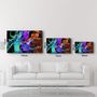 Autres décorations murales - Dance Of Paints | Glass Wall Art - ARTDESIGNA