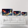 Other wall decoration - Riot Of Colors | Glass Wall Art - ARTDESIGNA