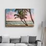 Other wall decoration - Oil Painting Of The Tropical | Glass Wall Art - ARTDESIGNA