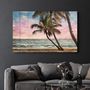Other wall decoration - Oil Painting Of The Tropical | Glass Wall Art - ARTDESIGNA