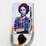 Other wall decoration - Vintage Leia | Glass Wall Art - ARTDESIGNA