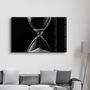 Autres décorations murales - No Time To Waste | Glass Wall Art - ARTDESIGNA