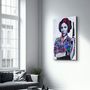 Other wall decoration - Vintage Leia | Glass Wall Art - ARTDESIGNA