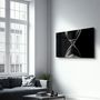 Autres décorations murales - No Time To Waste | Glass Wall Art - ARTDESIGNA
