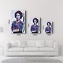 Other wall decoration - Vintage Leia | Glass Wall Art - ARTDESIGNA