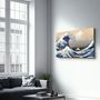 Other wall decoration - The Great Wave off Kanagawa (1829) by Hokusai | Glass Wall Art - ARTDESIGNA