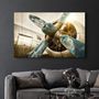 Other wall decoration - The Rusty Propeller | Glass Wall Art - ARTDESIGNA