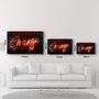 Other wall decoration - The Yellow Reins | Glass Wall Art - ARTDESIGNA