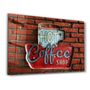 Autres décorations murales - Antique Cafe | Glass Wall Art - ARTDESIGNA