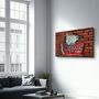 Autres décorations murales - Antique Cafe | Glass Wall Art - ARTDESIGNA