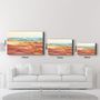 Autres décorations murales - The Colorful Watercolor | Glass Wall Art - ARTDESIGNA