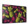 Autres décorations murales - The Pineapples | Glass Wall Art - ARTDESIGNA