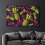 Autres décorations murales - The Pineapples | Glass Wall Art - ARTDESIGNA