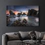 Other wall decoration - Foggy Island | Glass Wall Art - ARTDESIGNA
