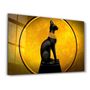 Other wall decoration - An Egyptian Cat | Glass Wall Art - ARTDESIGNA