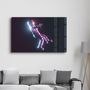 Autres décorations murales - Astronaut Neon | Glass Wall Art - ARTDESIGNA