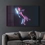 Autres décorations murales - Astronaut Neon | Glass Wall Art - ARTDESIGNA