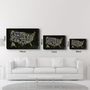 Other wall decoration - The US Map | Glass Wall Art - ARTDESIGNA
