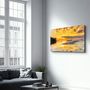 Other wall decoration - Boats In A Calm Sea | Glass Wall Art - ARTDESIGNA
