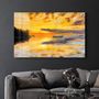 Other wall decoration - Boats In A Calm Sea | Glass Wall Art - ARTDESIGNA