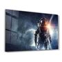 Other wall decoration - The Cool Astronaut In Space | Glass Wall Art - ARTDESIGNA
