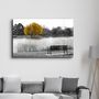 Other wall decoration - A Hope Inside The Black And White | Glass Wall Art - ARTDESIGNA