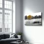 Other wall decoration - A Hope Inside The Black And White | Glass Wall Art - ARTDESIGNA