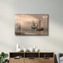 Autres décorations murales - Marine Workers From Victor Hugo | Glass Wall Art - ARTDESIGNA