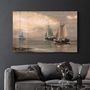 Autres décorations murales - Marine Workers From Victor Hugo | Glass Wall Art - ARTDESIGNA