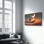 Autres décorations murales - Rowing The Boat Into A Fantasy World | Glass Wall Art - ARTDESIGNA