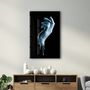 Autres décorations murales - Blue Hand | Glass Wall Art - ARTDESIGNA