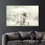 Autres décorations murales - The Foggy Building | Glass Wall Art - ARTDESIGNA