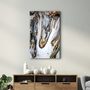 Autres décorations murales - Melting Gold | Glass Wall Art - ARTDESIGNA