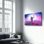 Other wall decoration - Astronaut With Butterfly | Glass Wall Art - ARTDESIGNA