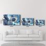 Other wall decoration - Abstract Shapes | Glass Wall Art - ARTDESIGNA