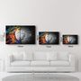 Autres décorations murales - Logic Background | Glass Wall Art - ARTDESIGNA