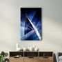 Autres décorations murales - Fuzzy Ice | Glass Wall Art - ARTDESIGNA