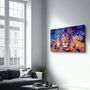 Autres décorations murales - The Lion In Colors | Glass Wall Art - ARTDESIGNA