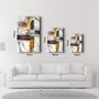 Autres décorations murales - Abstract Oil Painting V2 | Glass Wall Art - ARTDESIGNA