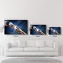 Other wall decoration - Astronaut Creation | Glass Wall Art - ARTDESIGNA