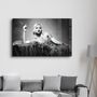 Other wall decoration - The Woman In Black And White | Glass Wall Art - ARTDESIGNA