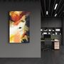 Other wall decoration - Disappearing Woman Face | Glass Wall Art - ARTDESIGNA