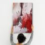 Other wall decoration - Bird's Eye In Red V2 | Glass Wall Art - ARTDESIGNA