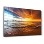 Other wall decoration - Endless Ocean Wtih Sunset | Glass Wall Art - ARTDESIGNA