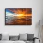 Other wall decoration - Endless Ocean Wtih Sunset | Glass Wall Art - ARTDESIGNA