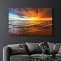 Other wall decoration - Endless Ocean Wtih Sunset | Glass Wall Art - ARTDESIGNA